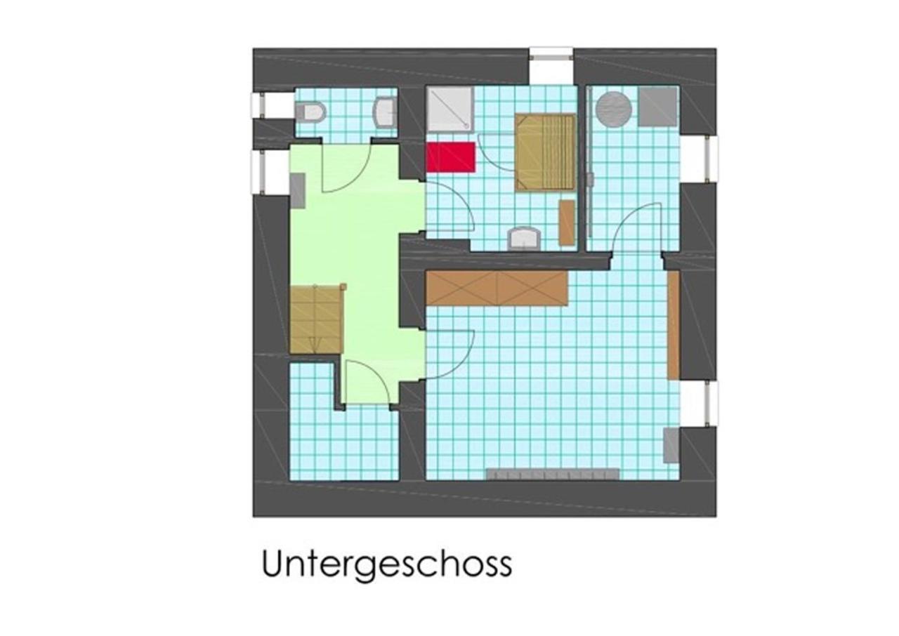 Villa Schnuck - Das Rote Ferienhaus Бад Гащайн Екстериор снимка